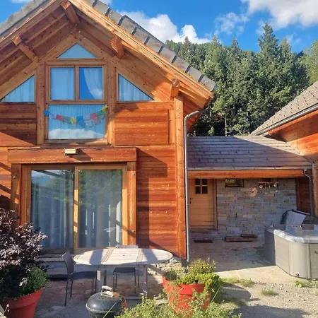 6 Pers Avec Spa, Terrasse Plein Sud A - Fr-1-393-22 Chalet